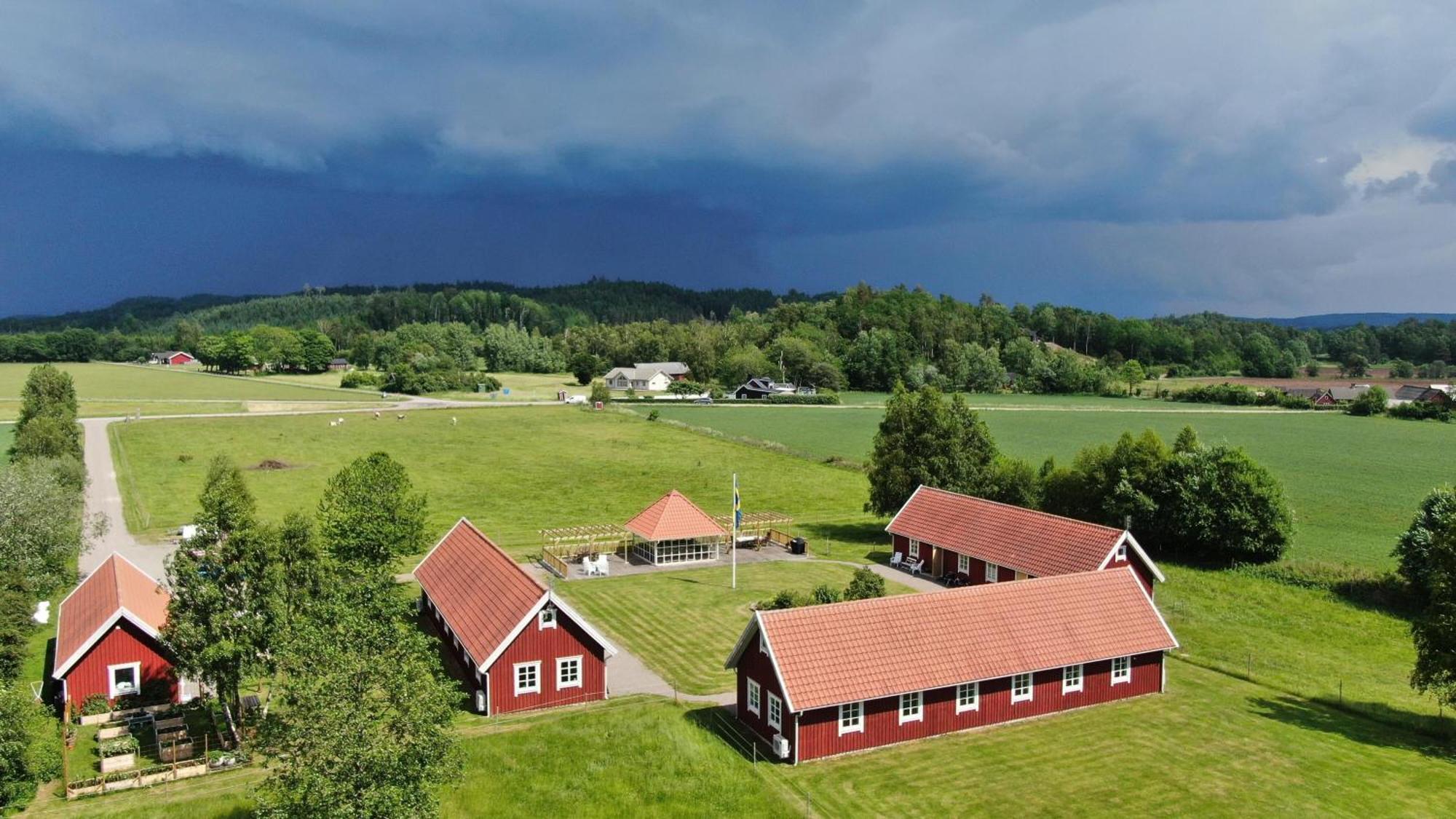 Hagbards By Gardspensionat Sloinge Exterior foto